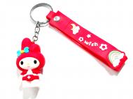 Брелок для ключів Зайчик медик червоний