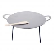 Тарілка-сковорода ø470 мм з харчової нержавіючої сталі