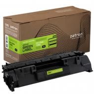 Картридж лазерний Patron HP LJ CE505A/Canon 719 (PN-05A/719GL) Green Label black