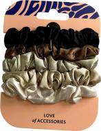 Набор резинок LOA для волос атлас р.M 5 шт.