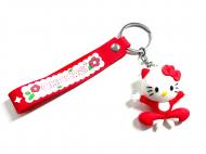 Брелок для ключів Disney Кітті червоний