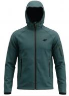 Куртка мужская 4F Softshell Jacket M666 4FWSS27TSOFM666-46S р.L зеленая