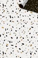 Бумага для упаковки STEWO Terrazzo gold 70x150 см