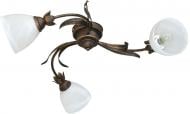 Люстра потолочная Геотон Люстра НПБ 02-3х60-231 Ф143 3x60 Вт E27 патина бронза