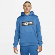Джемпер Nike M NK DF FC LIBERO HOODIE DC9075-407 р. L синій Джемпер Nike M NK DF FC LIBERO HOODIE DC9075-407 р. L синій