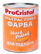 Эмаль ProCristal для пола Hard Paint красно-коричневый глянец 0,75 л