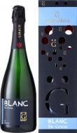 Шампанское брют белое Блан Де Крее Henri Giraud подарочная коробка 0,75 л