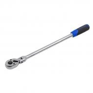 Тріскачка реверсивна подовжена шарнірна з гумовою ручкою Forsage 1 шт. F-802218L