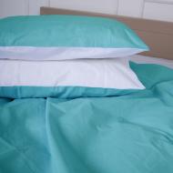 Наволочка Ranforce Elite White-mint (11-2107+11-2208) 40x60 см білий/м'ятний MirSon