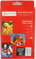 Фотобумага глянцевая 10х15см 230 г/м2 20 листов Optima