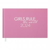 Еженедельник карманный датированный MOTIVETION розовый Buromax 2024