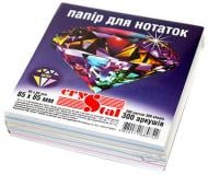 Папір для нотаток 85x85 мм 300 аркушів мікс Crystal