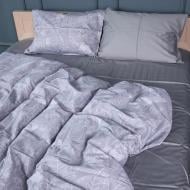Комплект постельного белья 22-1428 Leafsong gray 200х220 см мульти MirSon