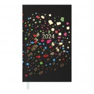 Еженедельник карманный датированный FANCY черный Buromax 2024