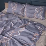 Комплект постельного белья 22-1407 Wavy lines 200х220 см мульти MirSon