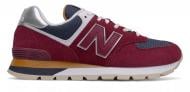 Кроссовки мужские зимние New Balance ML574DHR р.41,5 бордовые