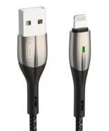 Кабель Xo USB A - Lightning NB221 1 м black