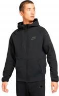 Кофта Nike M NSW TE FZ FLC HOODIE DD5284-010 р.M черный