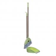 Совок зі щіткою L-15 Kornel 85 см зелений KL-15 зелений Совок зі щіткою L-15 Kornel 85 см зелений KL-15 зелений