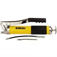 Шприц-масленка Sigma рычажно-плунжерный (двухплунжерный) 600 мл с гибким шлангом 6300271