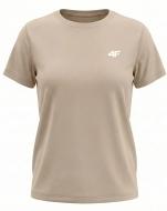 Футболка 4F TSHIRT F4179 4FWSS27TTSHF4179-83S р.S бежевый
