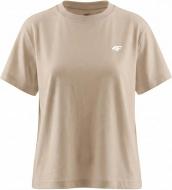 Футболка 4F TSHIRT F4181 4FWSS27TTSHF4181-83S р.S бежевый Футболка 4F TSHIRT F4181 4FWSS27TTSHF4181-83S р.S бежевый