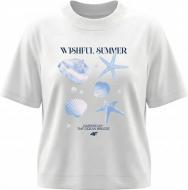 Футболка 4F TSHIRT F4052 4FWSS27TTSHF4052-10S р.S белый Футболка 4F TSHIRT F4052 4FWSS27TTSHF4052-10S р.S белый