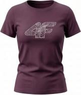 Футболка 4F TSHIRT F4180 4FWSS27TTSHF4180-60S р.S бордовый