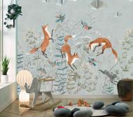 Фотообои De-Cors Лисы 70116 265x300 см 7,95 кв.м