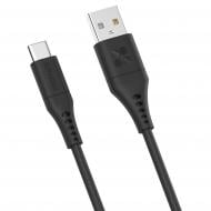 Кабель Promate PowerLink-AC120 USB-A to USB-C 3А 1,2 м черный (powerlink-ac120.black)