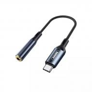 Адаптер Remax Jack 3.5AUX -USB C Sury RL-LA13a 0,15 м black