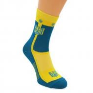 Шкарпетки Leostep з тризубом 7001313125 р.25 синій із жовтим