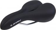 Седло для велосипеда SAN Сідло з отвором 275*172 K.San YBT-K080 з логотипом LEON чорне (чорний)
