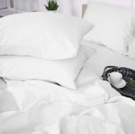 Комплект постільної білизни 00-0000 Show White 200х220 см білий MirSon