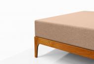 Простынь трикотажная на резинке Jersey 200x220 см светло-песочный Ю-ТЕК