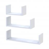 Набор полок Doros Фил 3 шт. 600x150x150 мм белый аляска