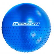 Мяч EasyFit 65 см Hybrid синий (фитбол полумассажный) EF-3011-BL Мяч EasyFit 65 см Hybrid синий (фитбол полумассажный) EF-3011-BL