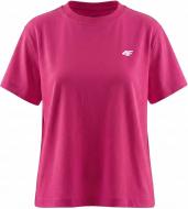 Футболка 4F TSHIRT F4181 4FWSS27TTSHF4181-54S р.S розовый
