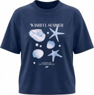 Футболка 4F TSHIRT F4052 4FWSS27TTSHF4052-31S р.S синій Футболка 4F TSHIRT F4052 4FWSS27TTSHF4052-31S р.S синій
