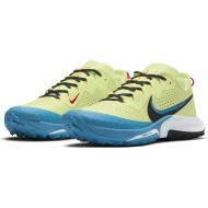 Кроссовки женские демисезонные Nike AirZOOM Terra Kiger 7 CW6066-300 р.42 голубые с желтым