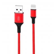 Кабель Xo USB A - Lt NB143 1 м red