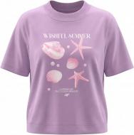 Футболка 4F TSHIRT F4052 4FWSS27TTSHF4052-52S р.S фиолетовый