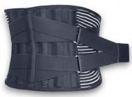 Пояс для спины с 4 ребрами жесткости XXL EasyFit р. XXL черный