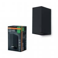 Світильник вуличний настінний Osram Endura Classic Square Updown GU10 IP44 чорний