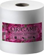 Паперові рушники ORIGAMI 1000 відривів одношаровий 1 шт. Паперові рушники ORIGAMI 1000 відривів одношаровий 1 шт.