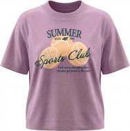 Футболка 4F TSHIRT F4065 4FWSS27TTSHF4065-51S р.S фиолетовый