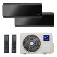 Мультисплит-система NC clima NCI2M18EFIeu+NCI09EHLIw1eu*2 шт.
