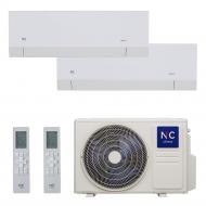 Мультисплит-система NC clima NCI2M18EFIeu+NCI09EHSIw1eu*2шт (Stonehenge)