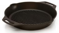 Сковорода-гриль чугунная Petromax ø300 мм Grill Fire Skillet с ручками-петлями