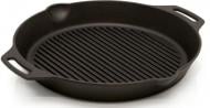 Сковорода-гриль чугунная Petromax ø350 мм Grill Fire Skillet с ручками-петлями